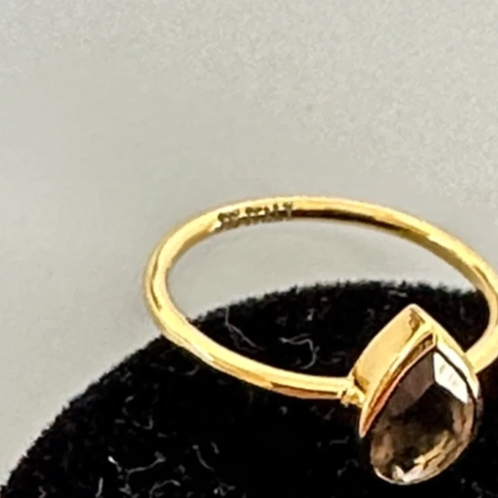 925 GF real Citrine stone made in italy